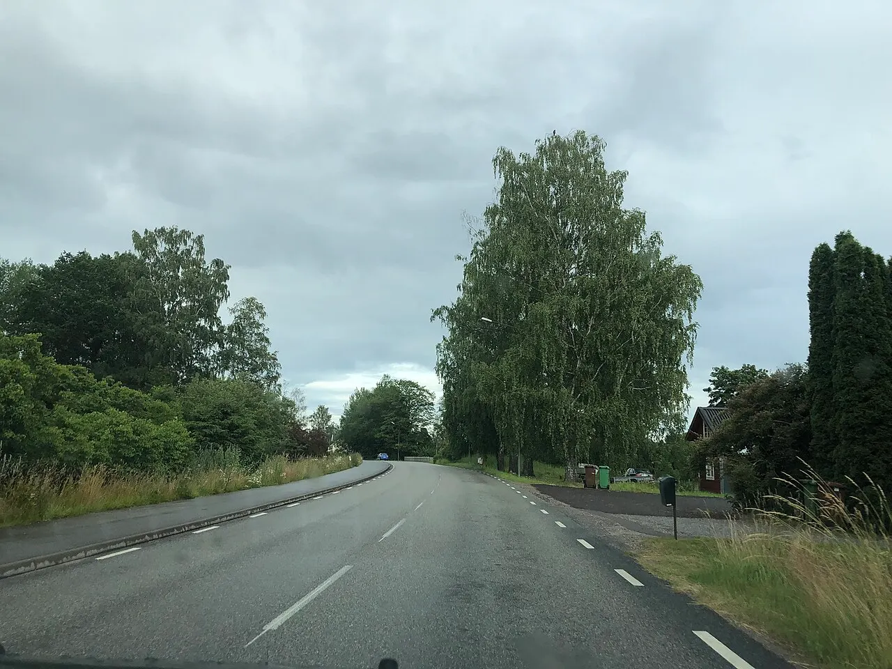 Genomfartsvägen genom Åbytorp.