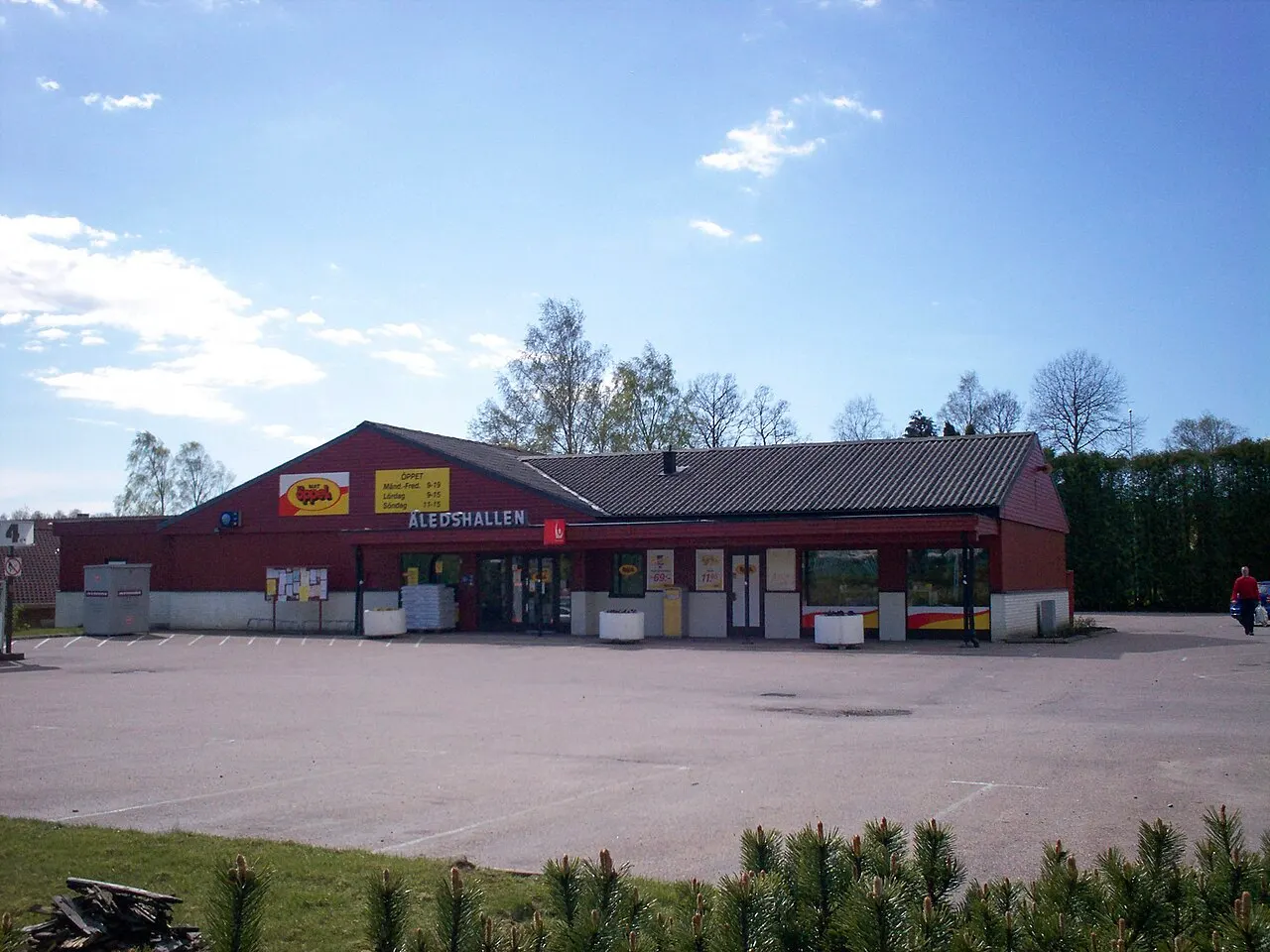 Mataffären i byn.