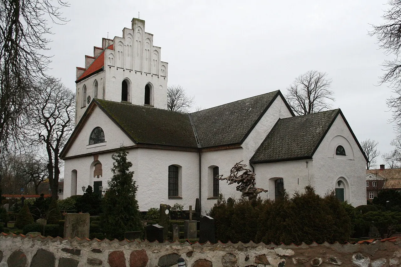 Allerums kyrka i Allerum, strax nordväst om Helsingborg i Skåne.