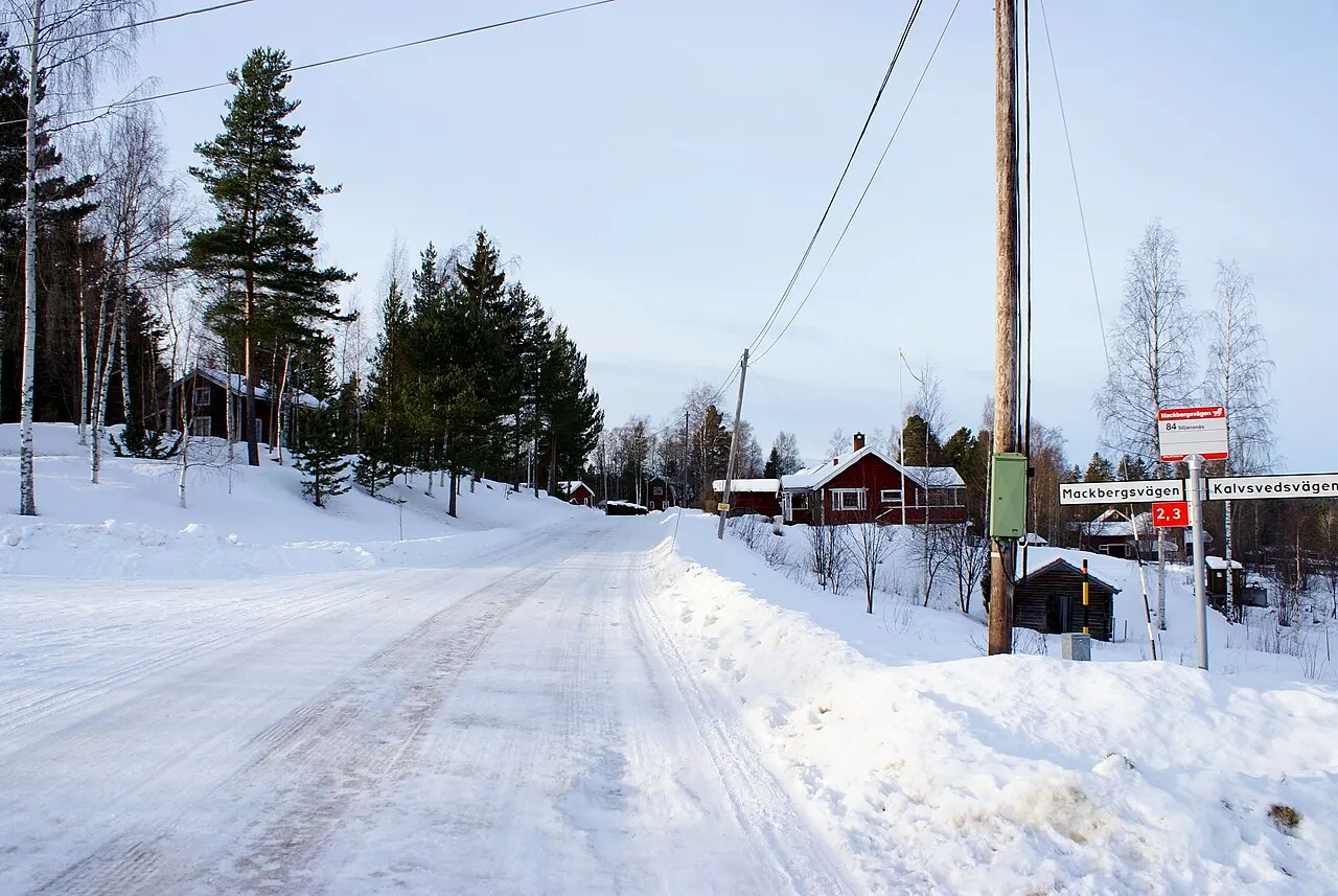Alvik i Leksands kommun, januari 2011.