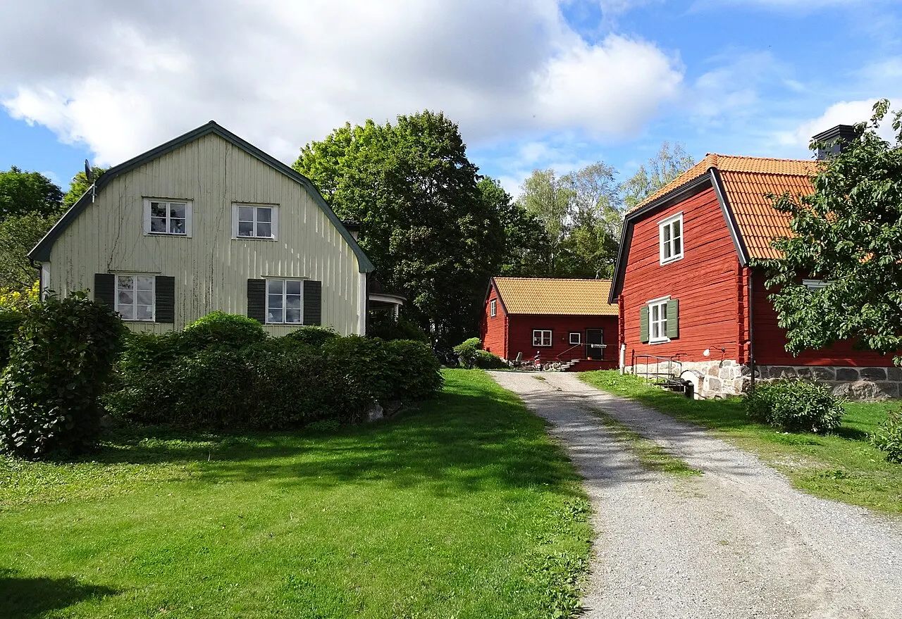 Elfnäs gård, uppfart