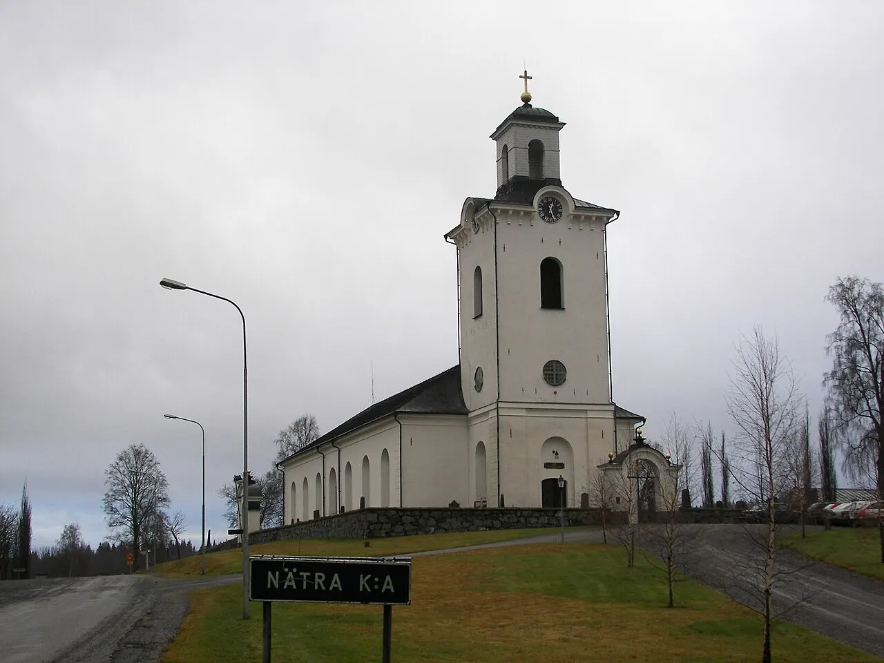 Nätra kyrka i Bjästa, Sverige.