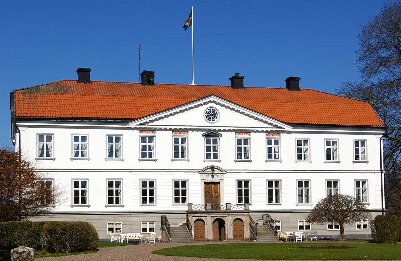 Brokinds slott. Huvudbyggnaden.