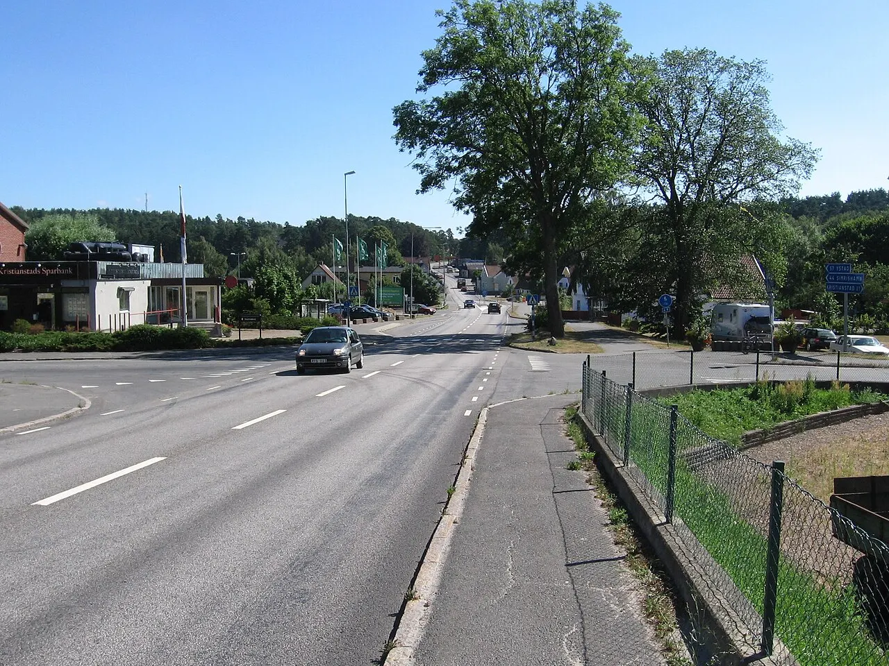 Tingsvägen i Degeberga, Kristianstads kommun.