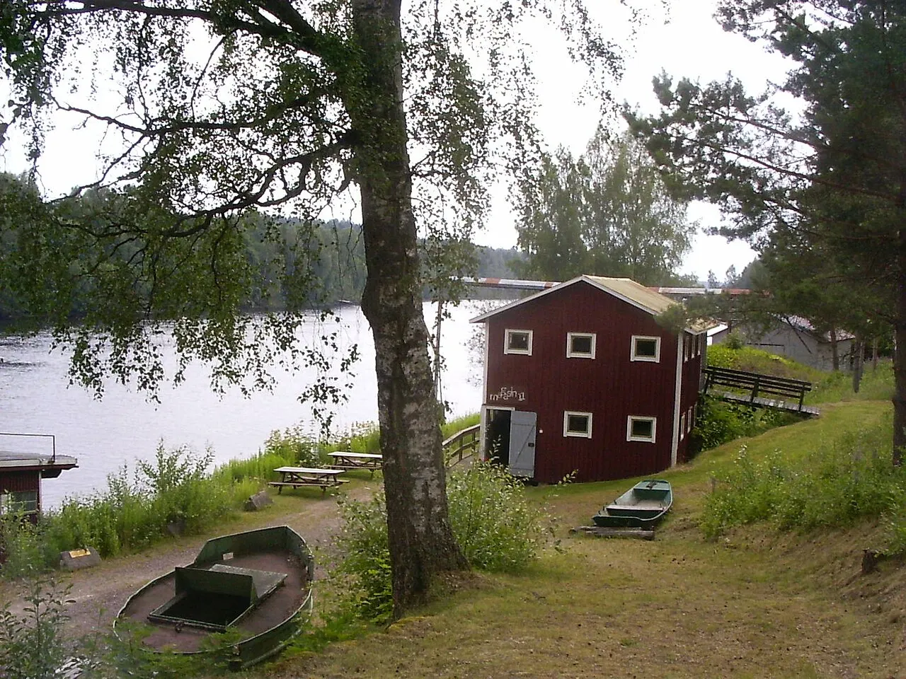 Dyvelstens flottningsmuseum. Forshaga, Forshaga