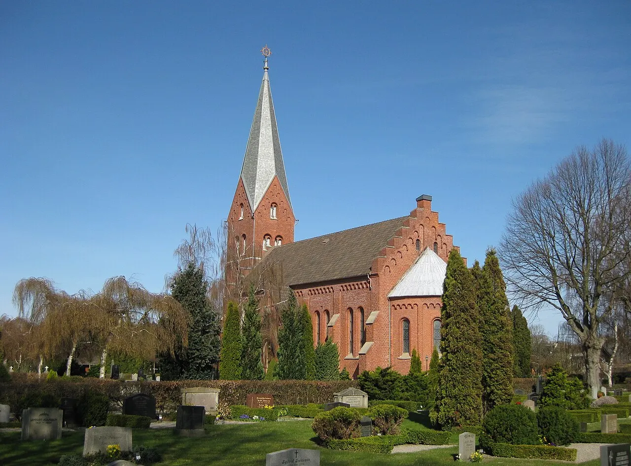 Flädie kyrka i Skåne