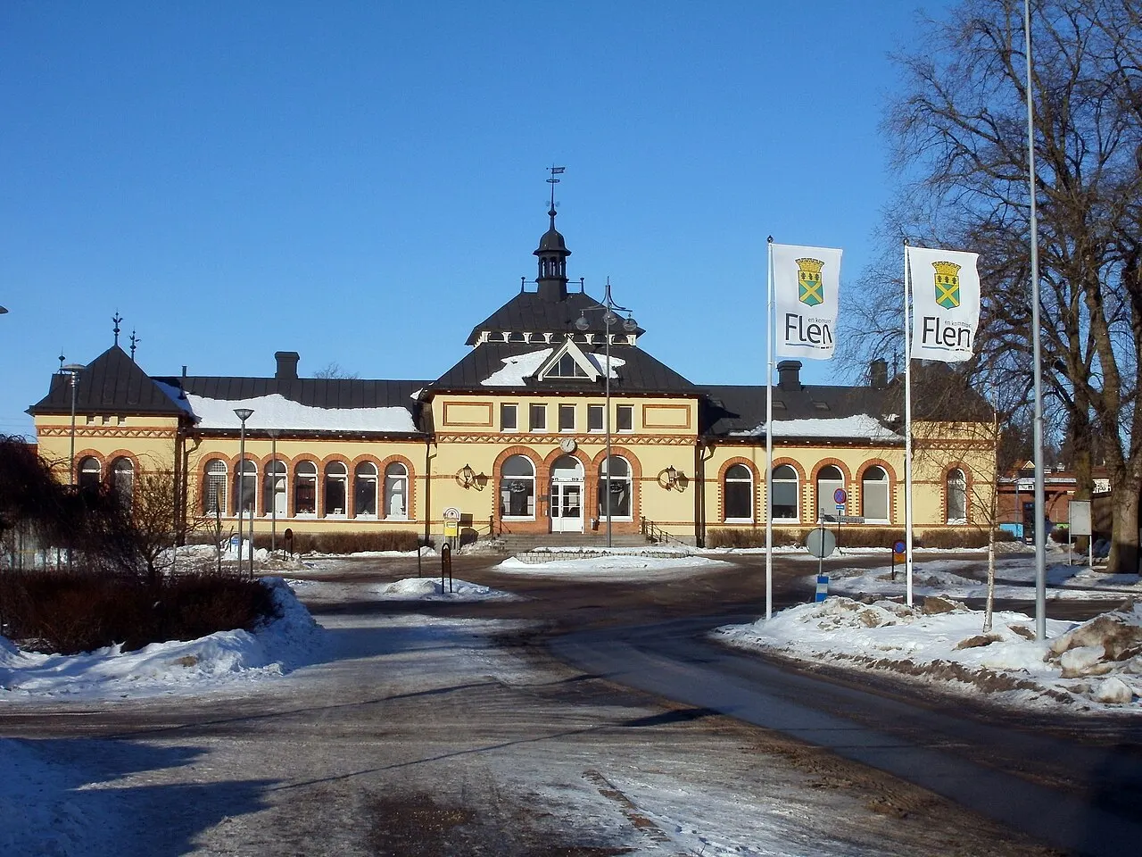 Flens tågstation i Södermanland