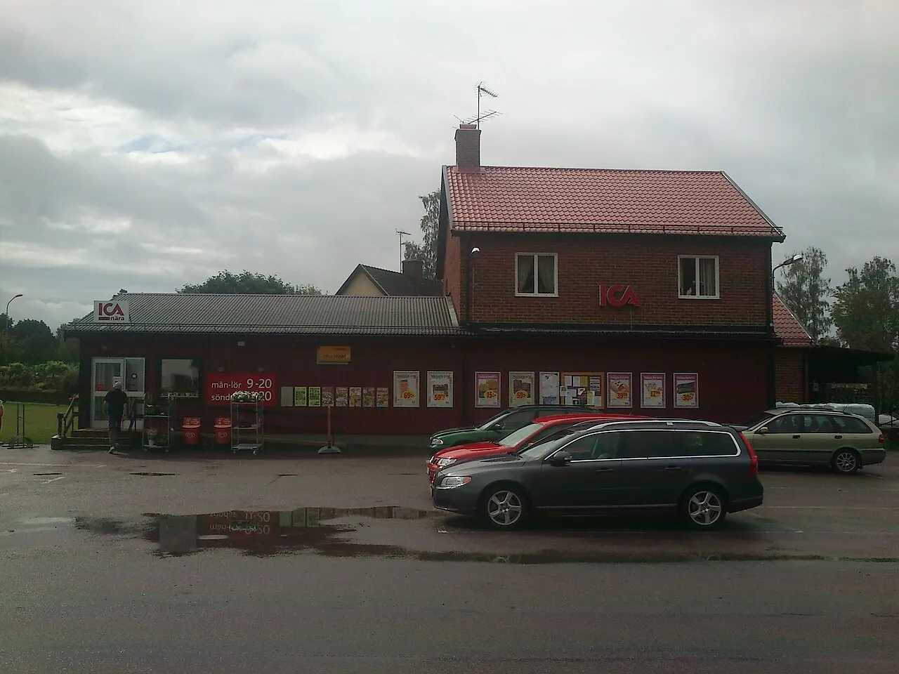 ICA Nära i Frödinge utanför Vimmerby