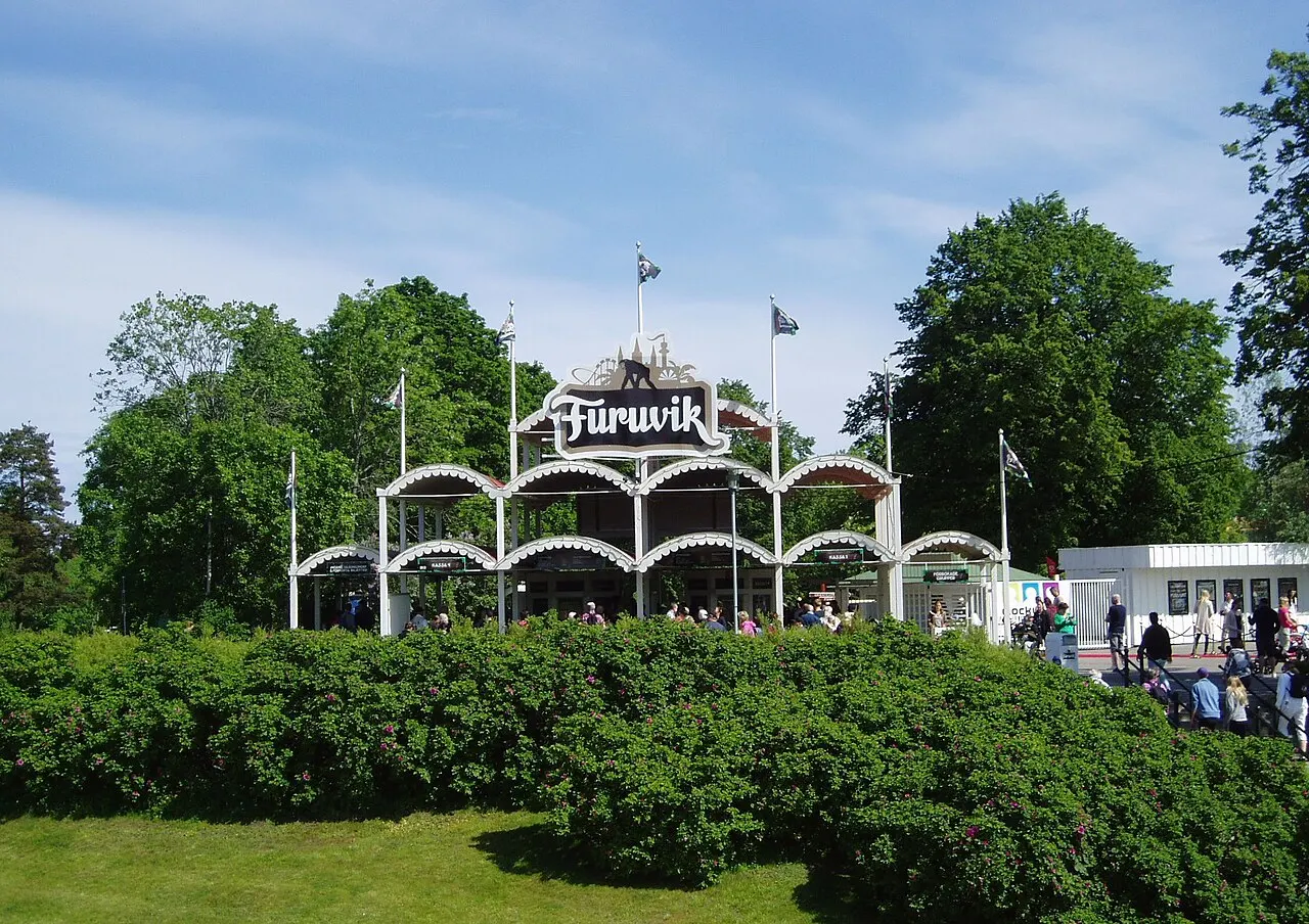 Furuviksparken, entré