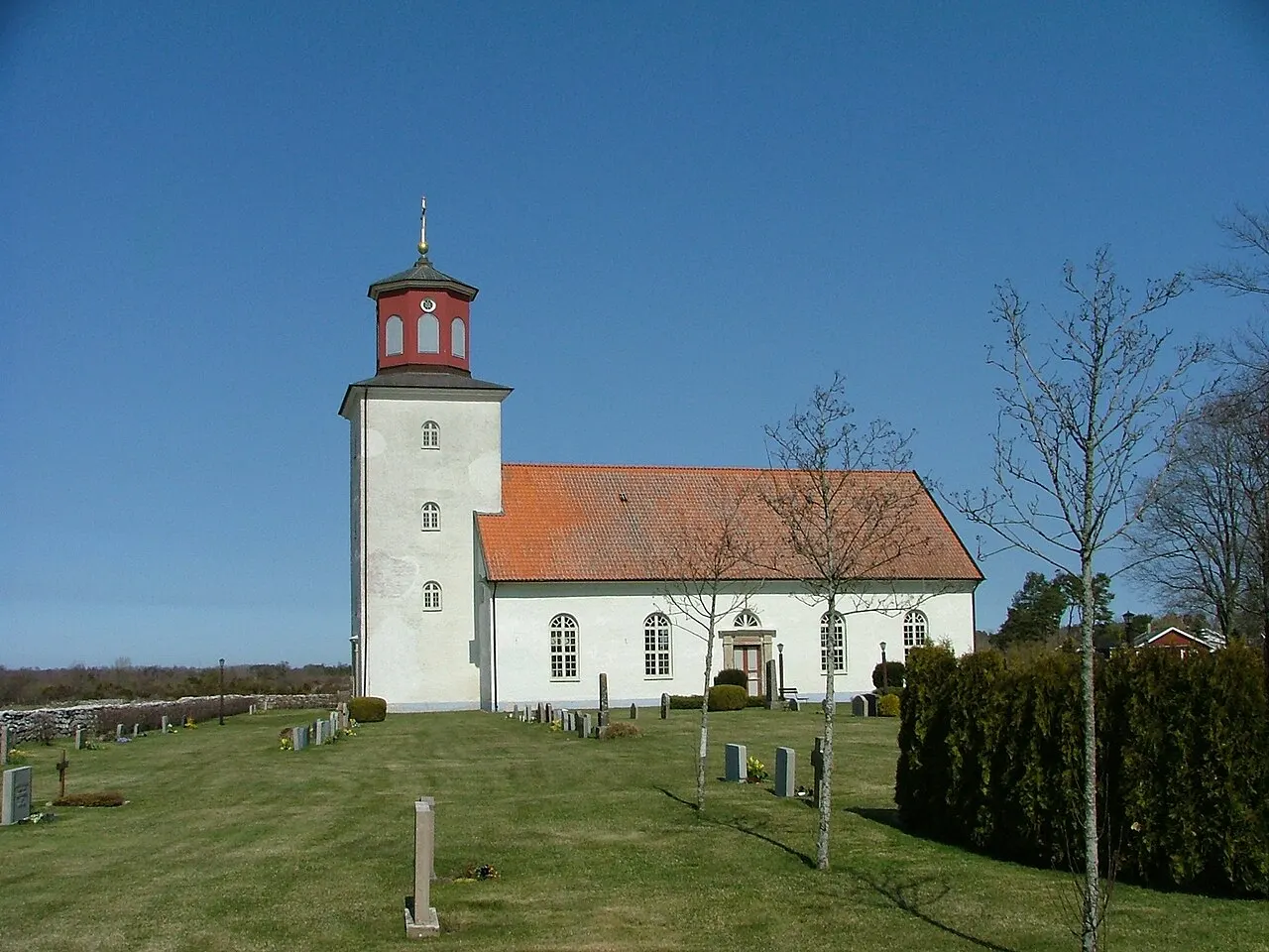Gårdby kyrka. Exteriör.