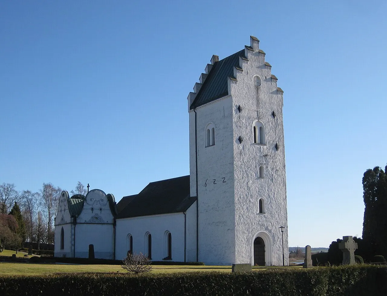 Gårdstånga kyrka i Skåne