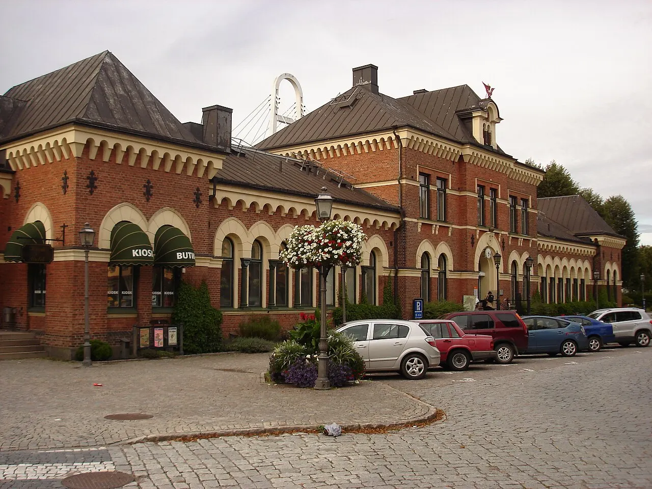Sedd från utfarten mot Storgatan