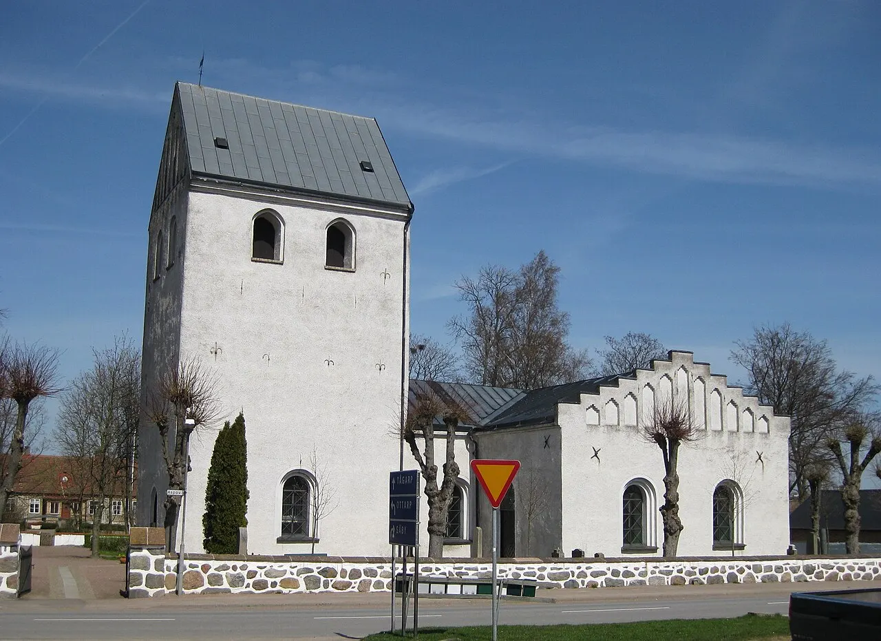 Härslövs kyrka i Skåne