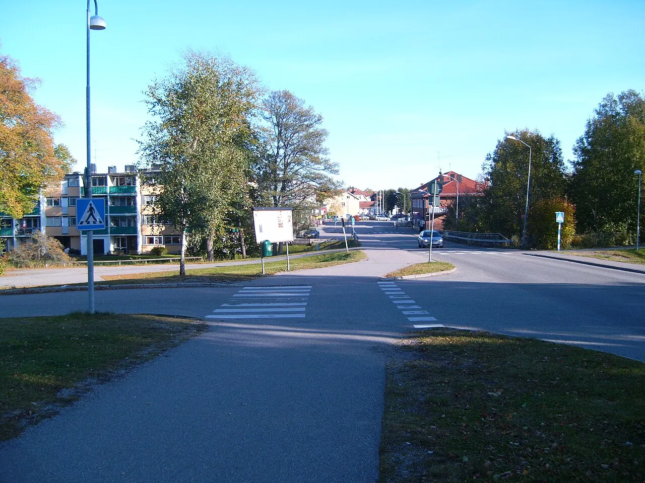 Ett foto av Heby, Sverige.