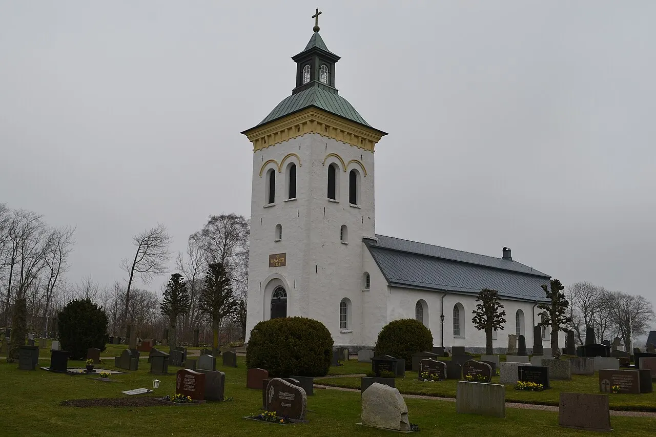 Spannarps kyrka, Halland.