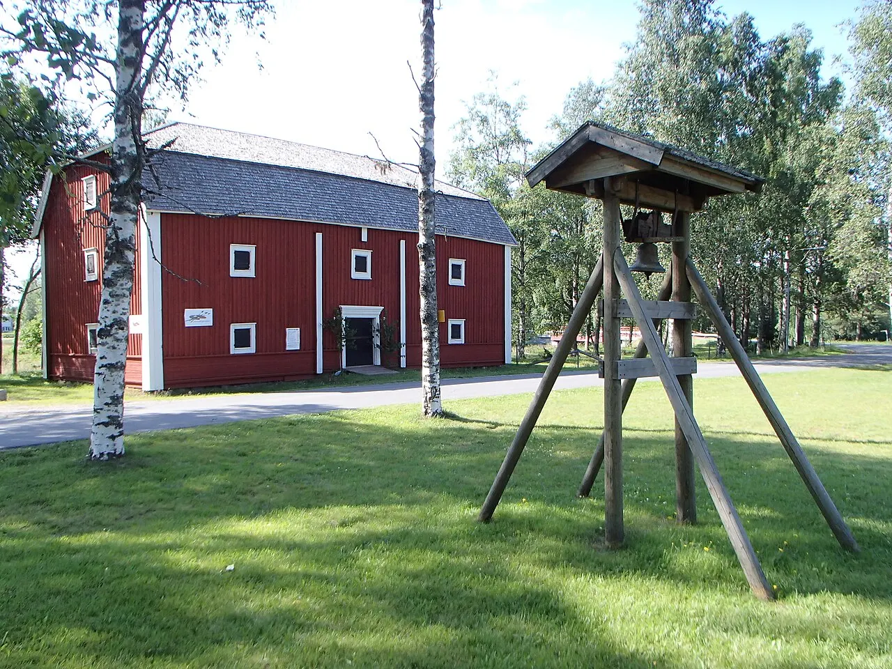 Bruksmagasinet i dåvarande Hörnefors bruk byggdes i slutet av 1700-talet i Hörnefors, Umeå kommun