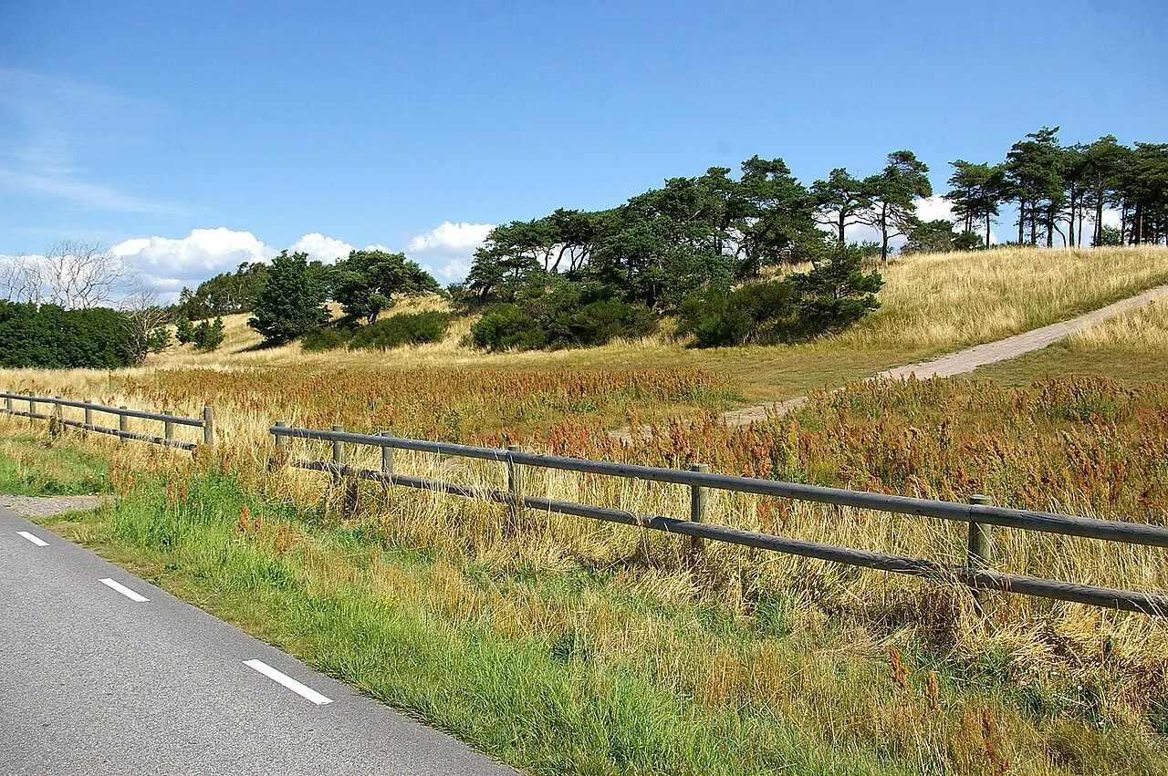 Standvallen Järavallen mellan Landskrona och Barsebäck i Skåne, Sverige.
