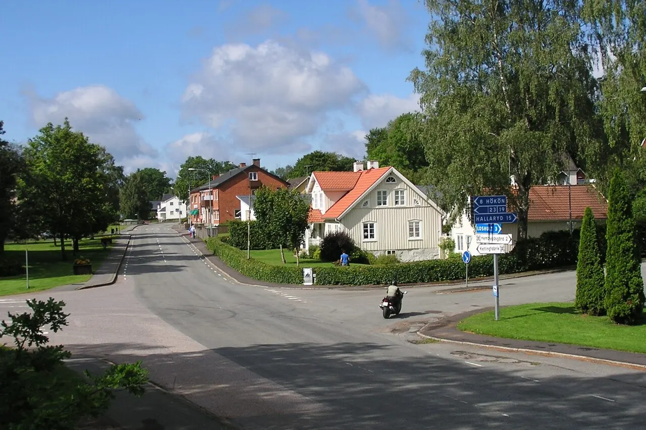 Killeberg: Storgatan söderut 31 juli 2017