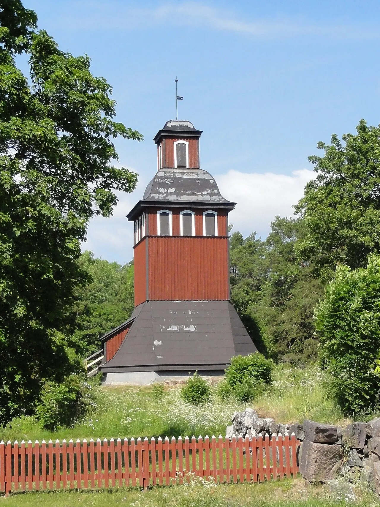 Knutby kyrkas klocktorn