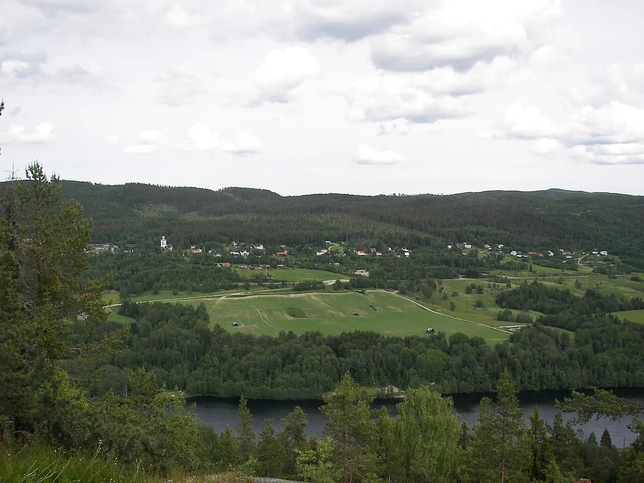 Liden sett från Vättaberget
