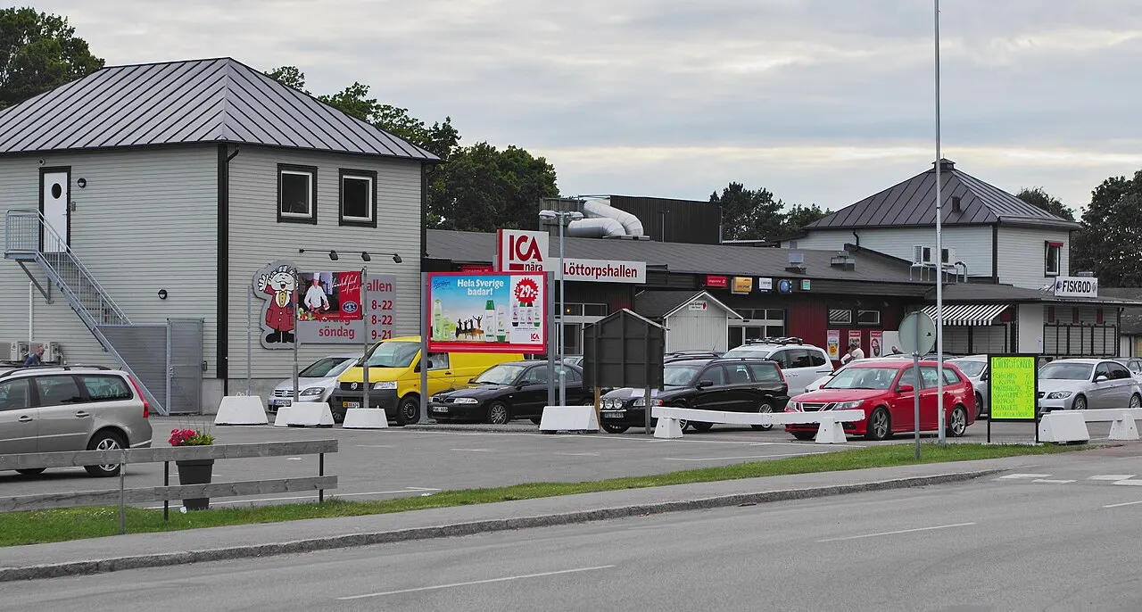 Löttorp i Borgholms kommun på Öland i Sverige.