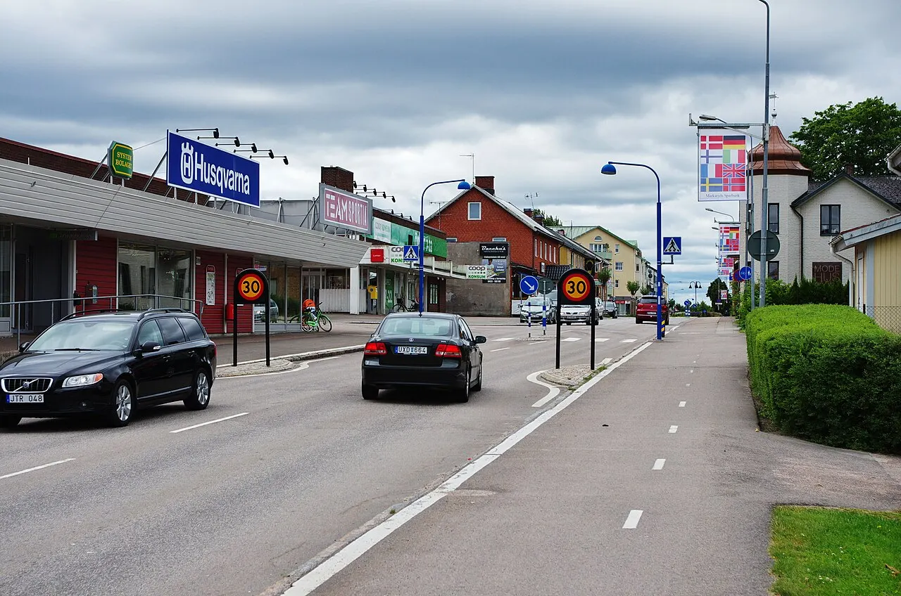 Markaryds centrum.