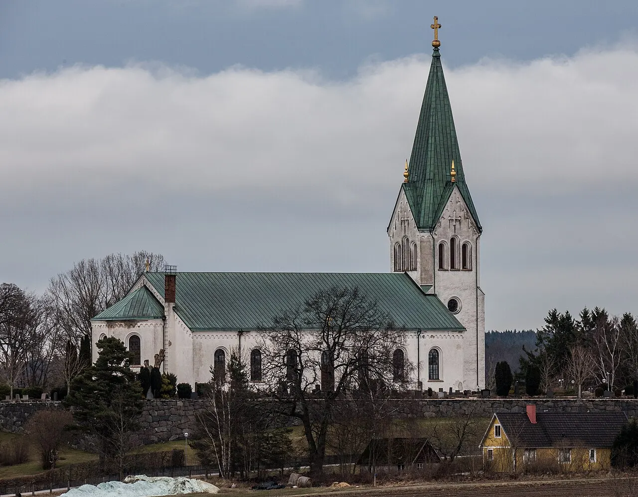 Näsums kyrka i nordöstra Skåne