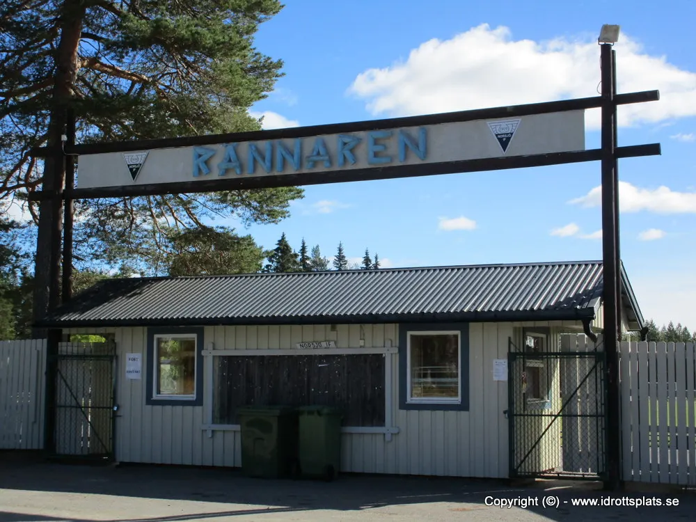 Idrottsplatsen Rännaren, hemmaplan för Norsjö IF