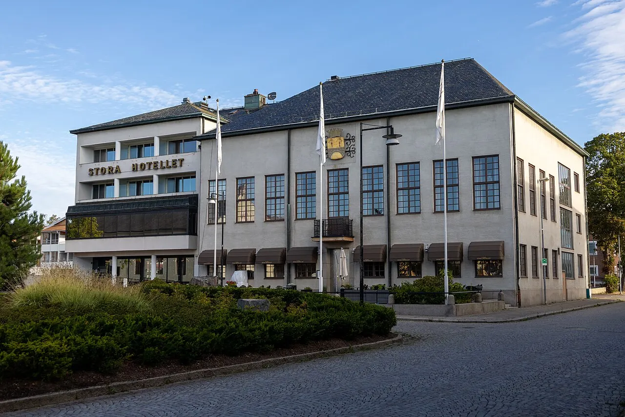 Det gamla stadshuset i Nybro.