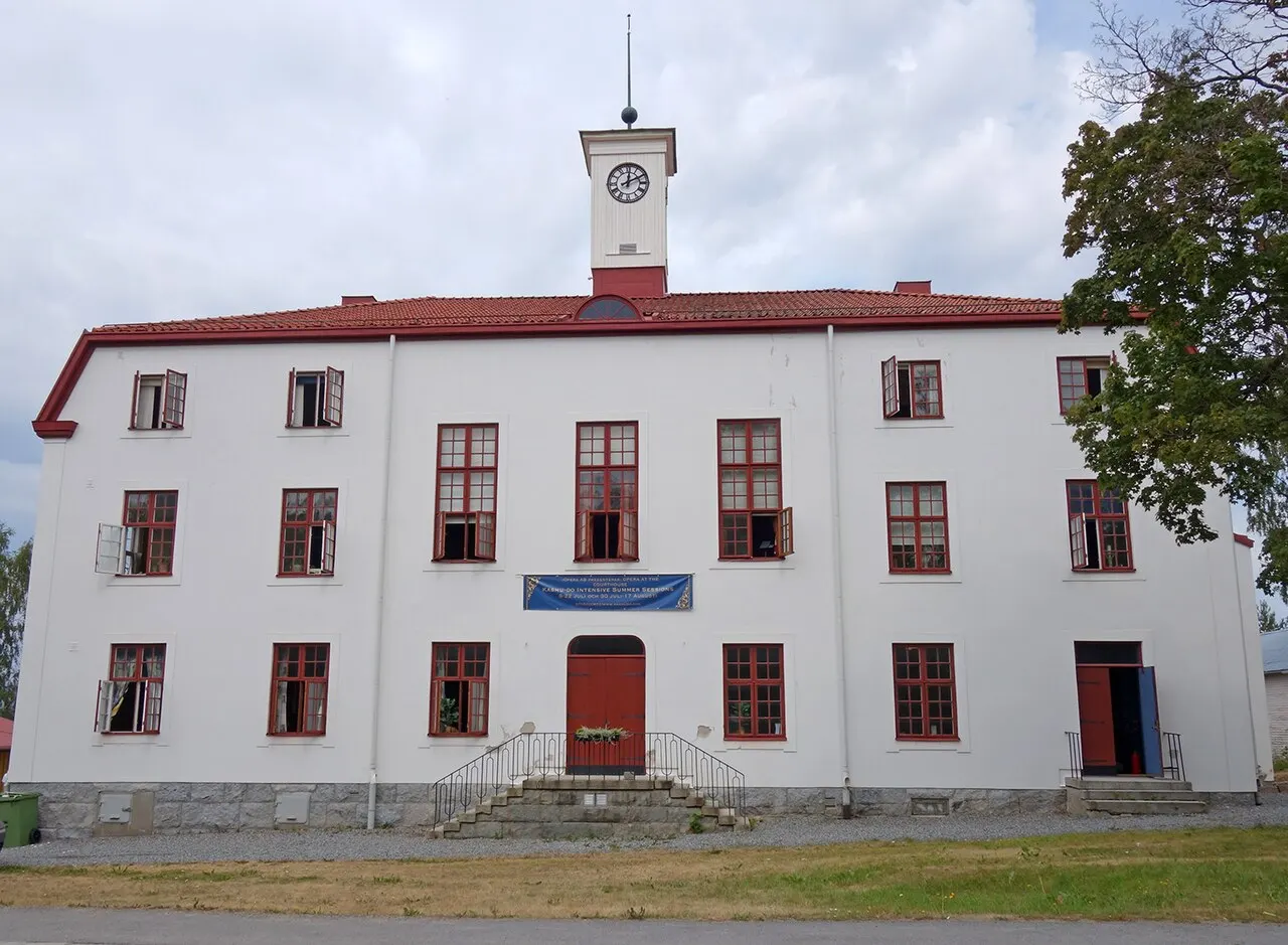 Det gamla tingshuset i Nyland, Kramfors kommun.