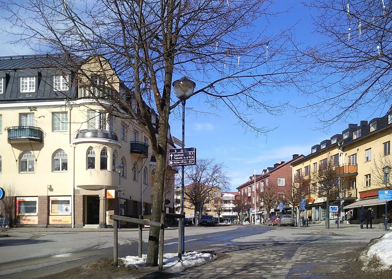 Hamnområdet i Nynäshamn