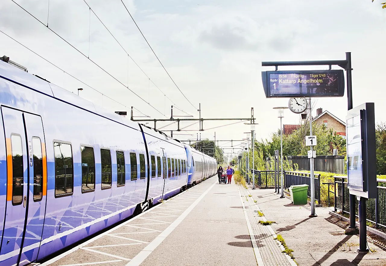 Stationen i Ödåkra.