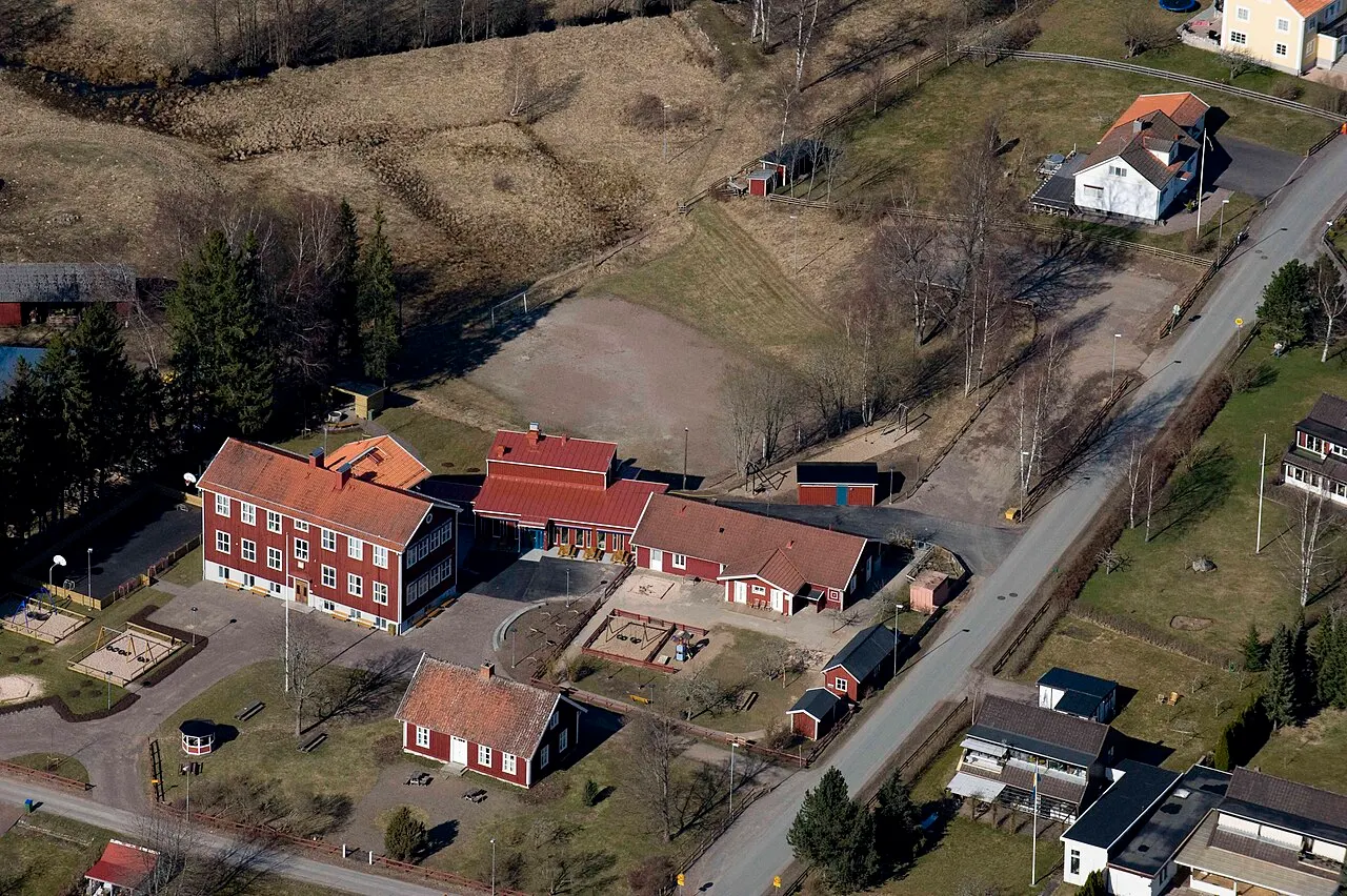 Örserums old school from the air