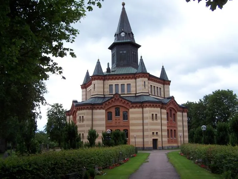 Örsjö kyrka nära Nybro, Sverige.