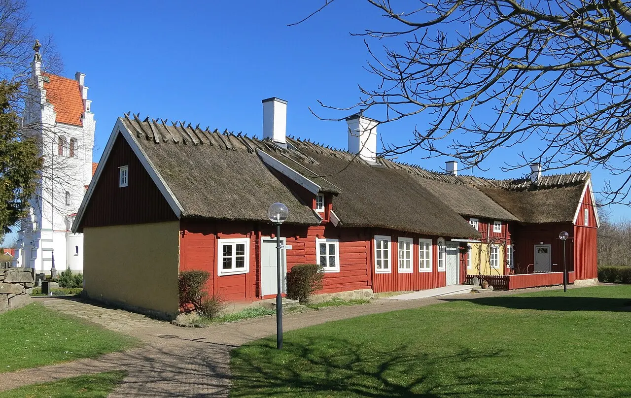 Österslövs gamla prästgård, mars 2014