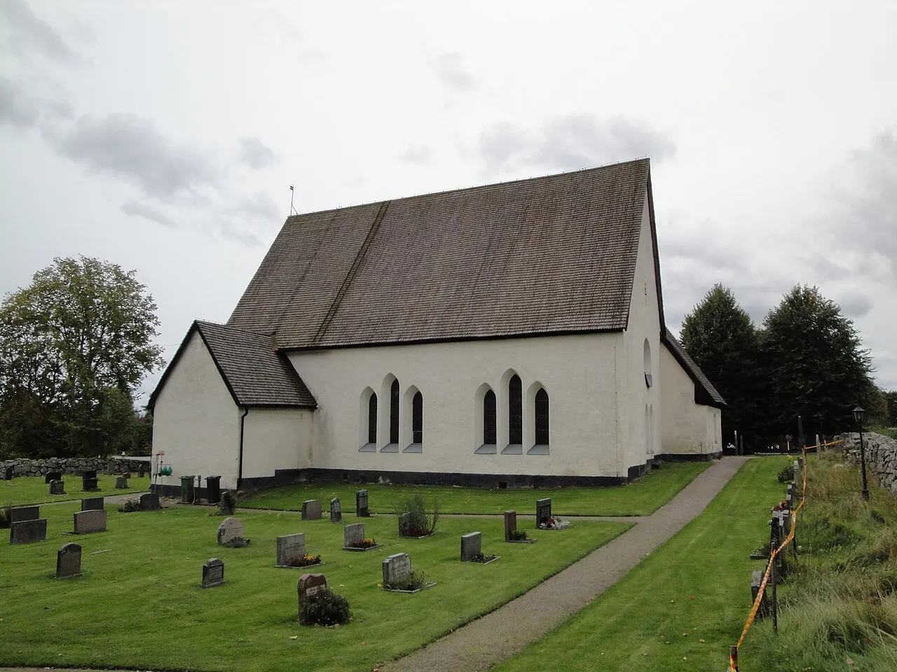 Riala kyrka i Norrtälje kommun.