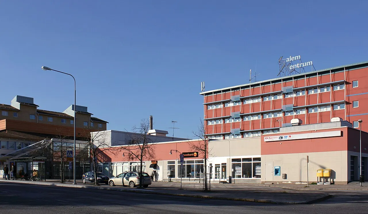 Salems centrum, Salems kommun.