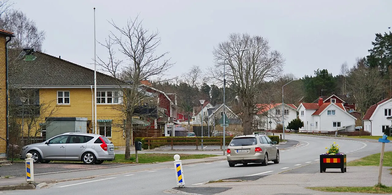 Sjöviksvägen i Sandhem.