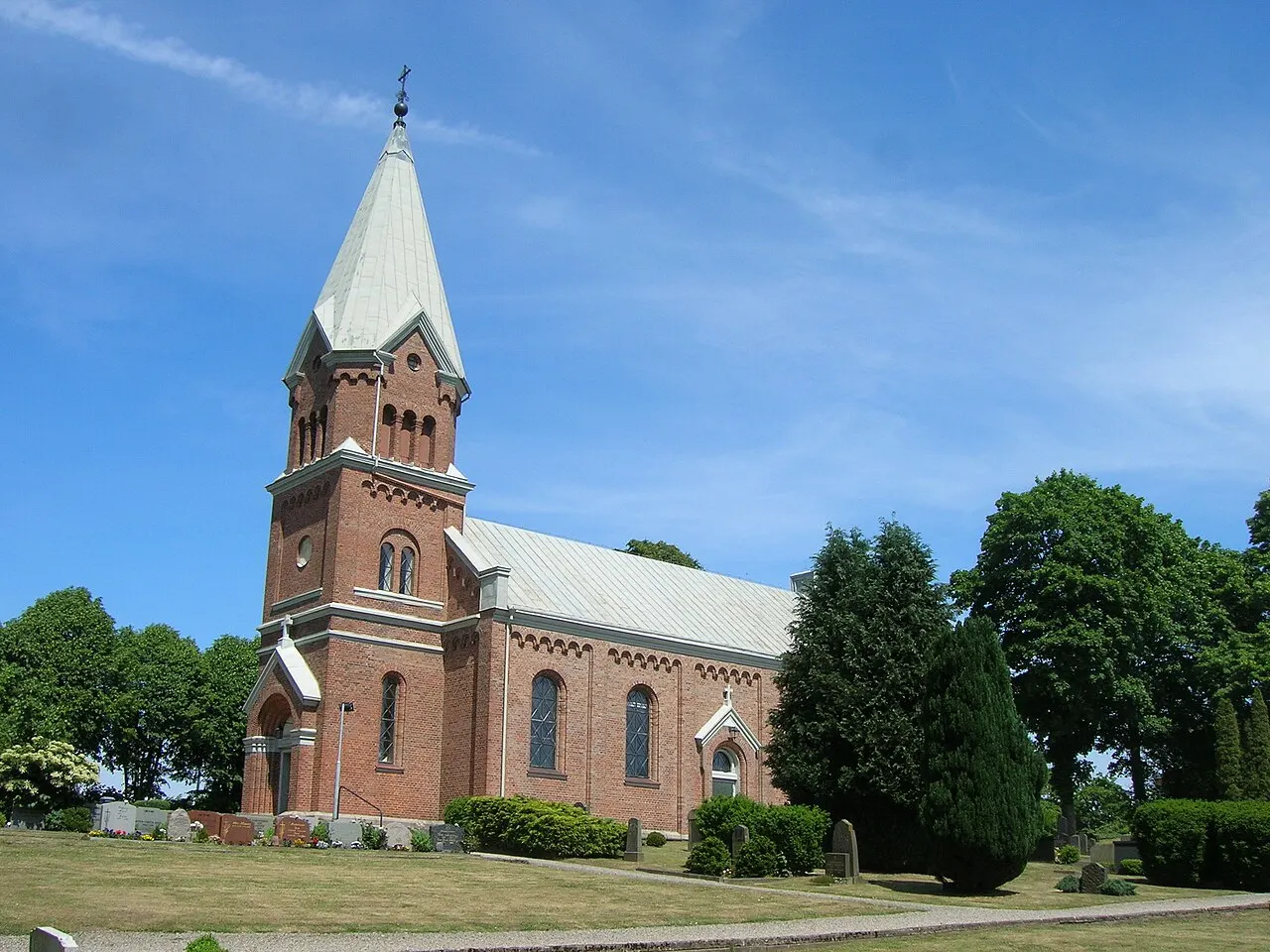 Skåne-Tranås kyrka, Tomelilla kommun, Skåne, Lunds stift, Sverige.
