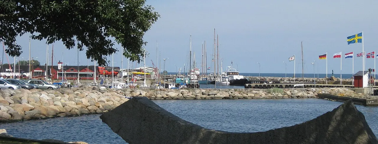 Skillinge hamn i Skåne