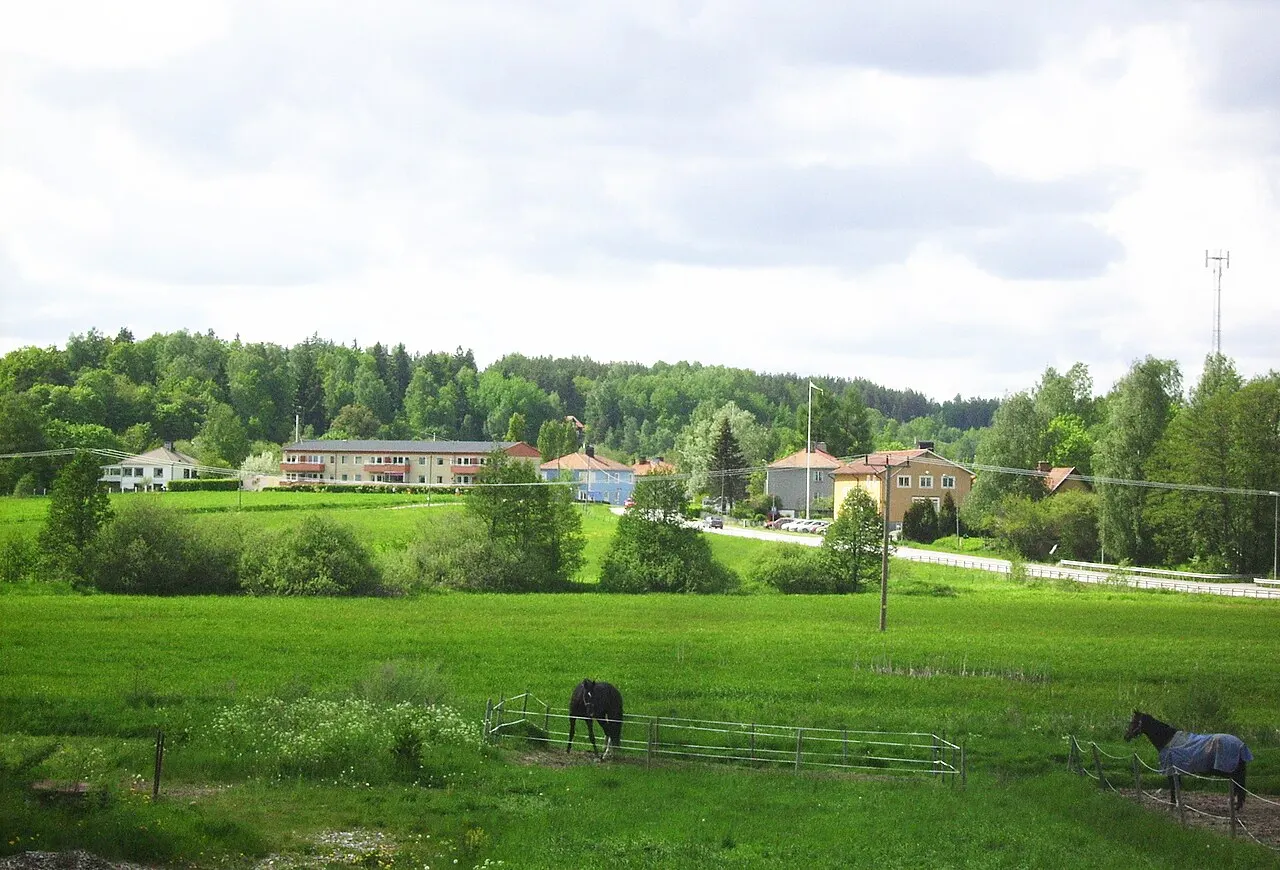 Foto av Stjärnhov samhälle i Gnesta kommun i Södermanland