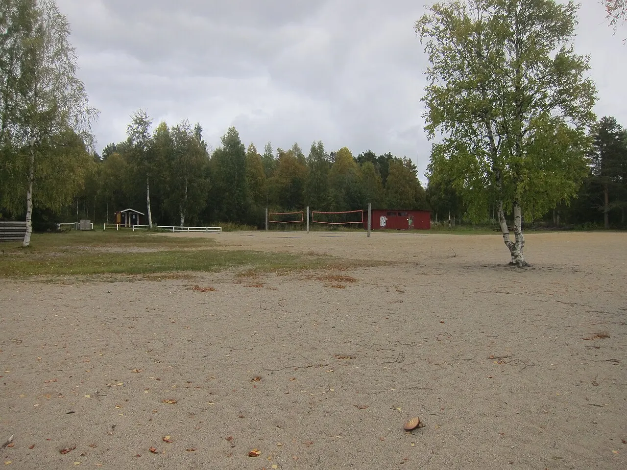 Stöcksjöns badplats.