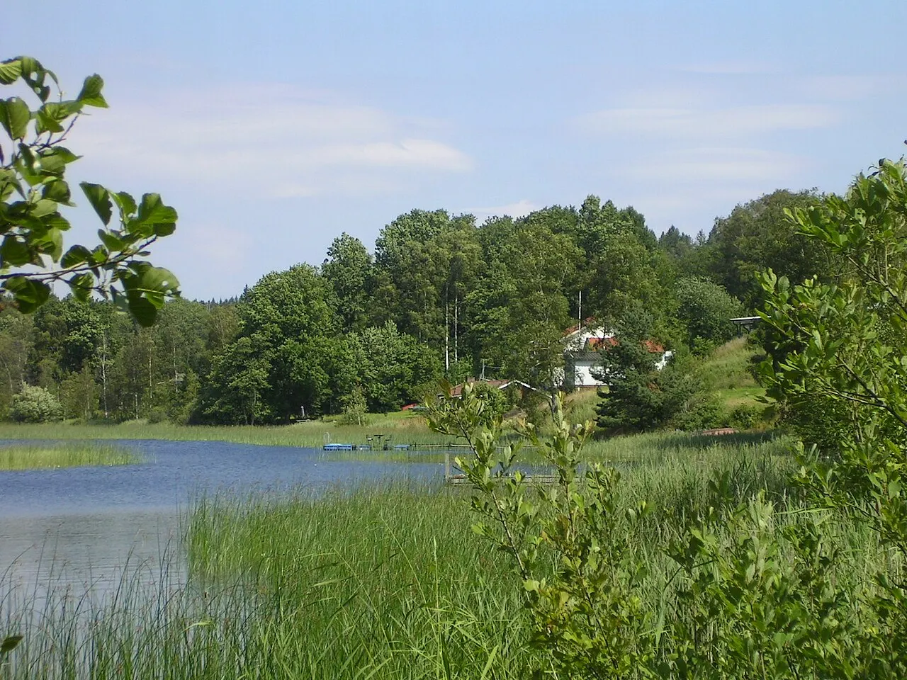 Buasjön vid Stora Bugärde, Härryda kommun