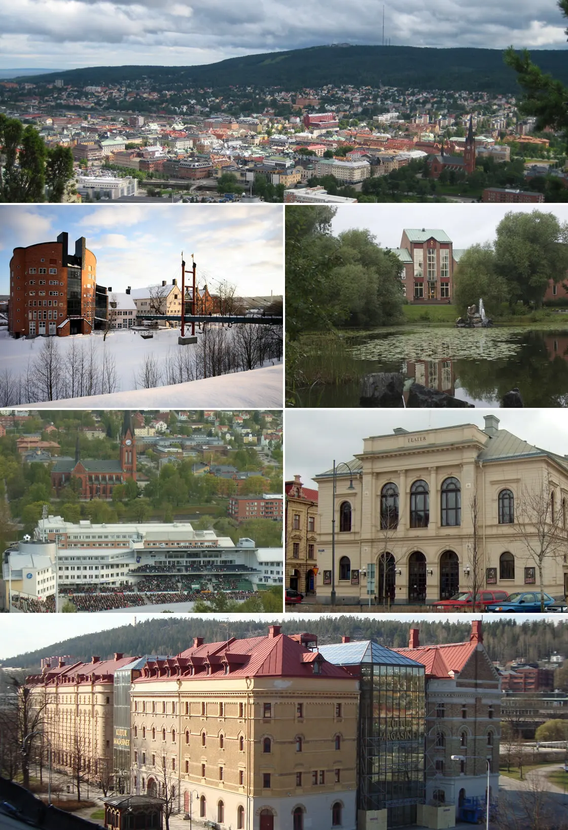 Kollage för Sundsvall