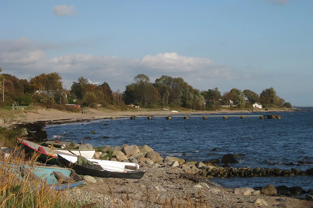 Stranden vid Svarte i Skåne