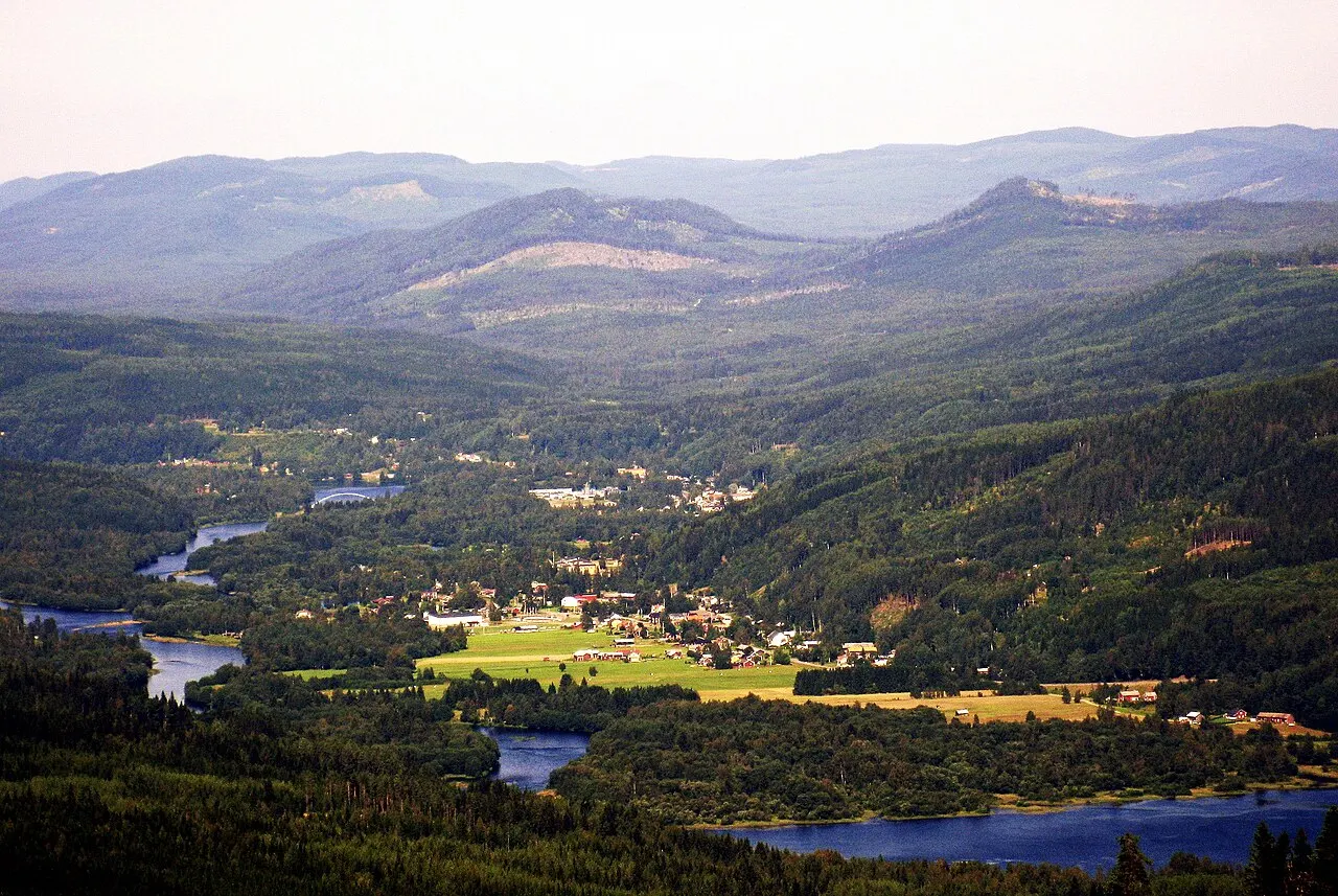 Sysslebäck foto från Branäsberget