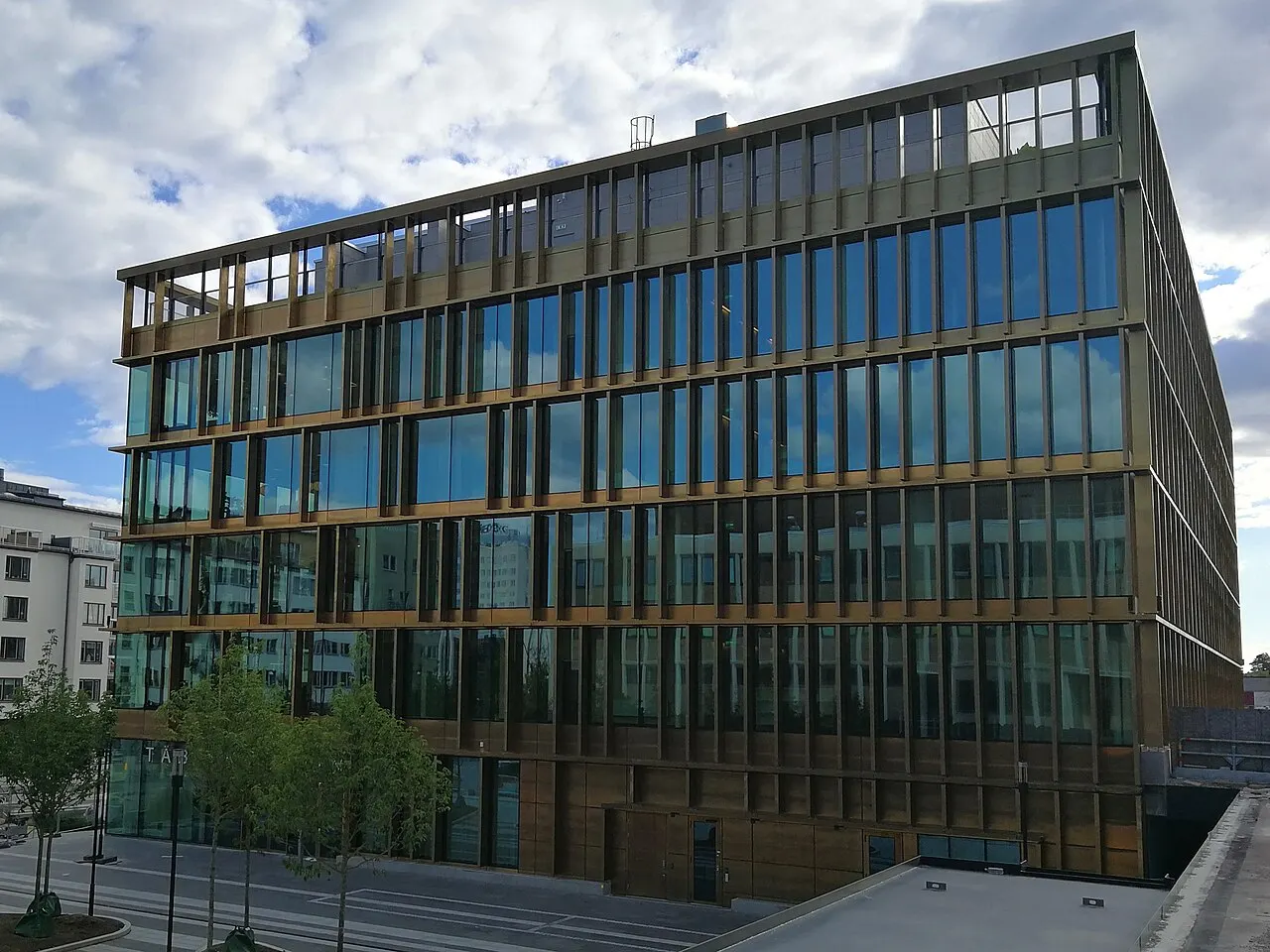Täbys nya kommunhus i Täby Centrum, aug 2017