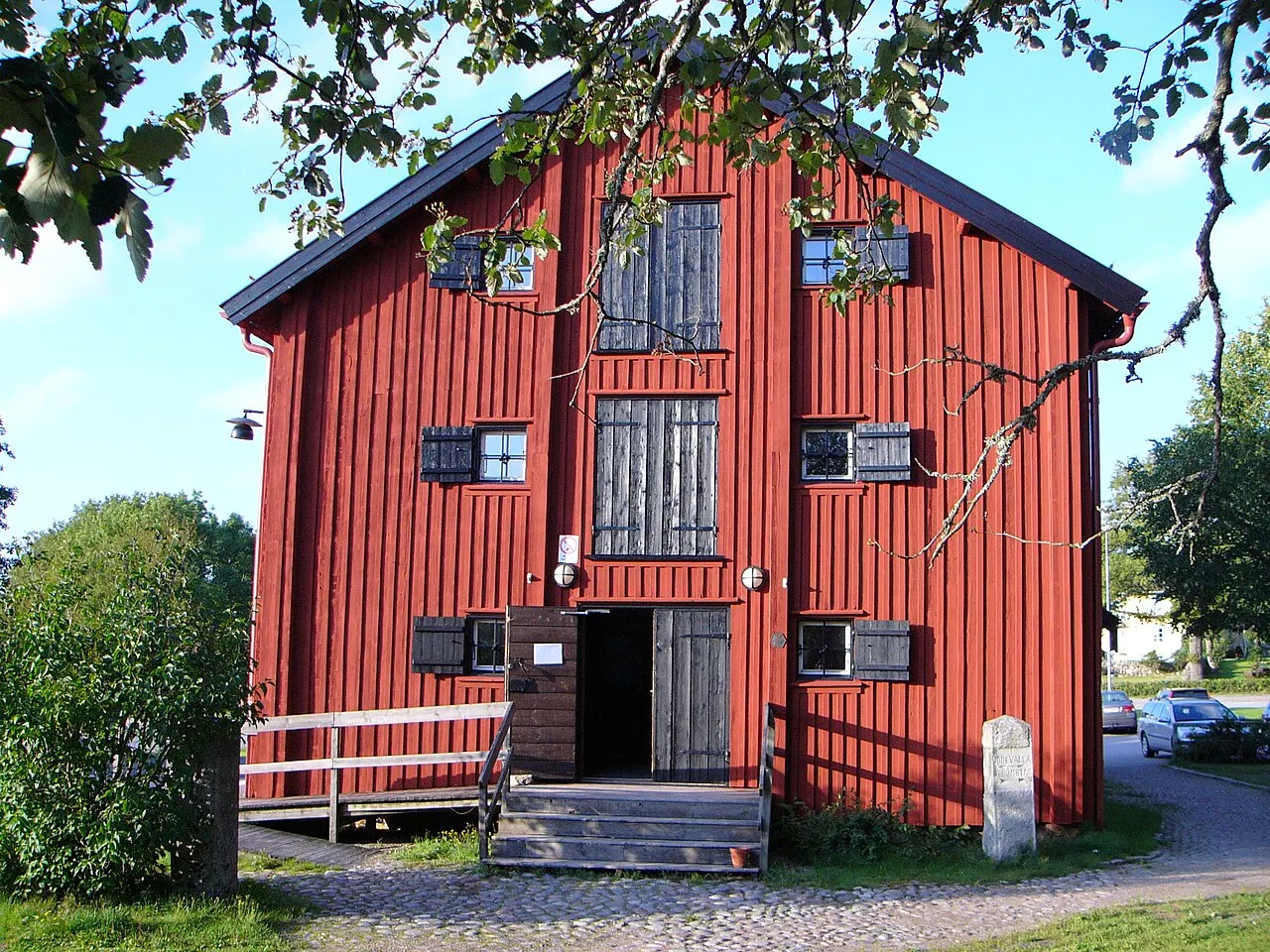 Det gamla sockenmagasinet i Tanumshede, Västra Götaland, Sverige.