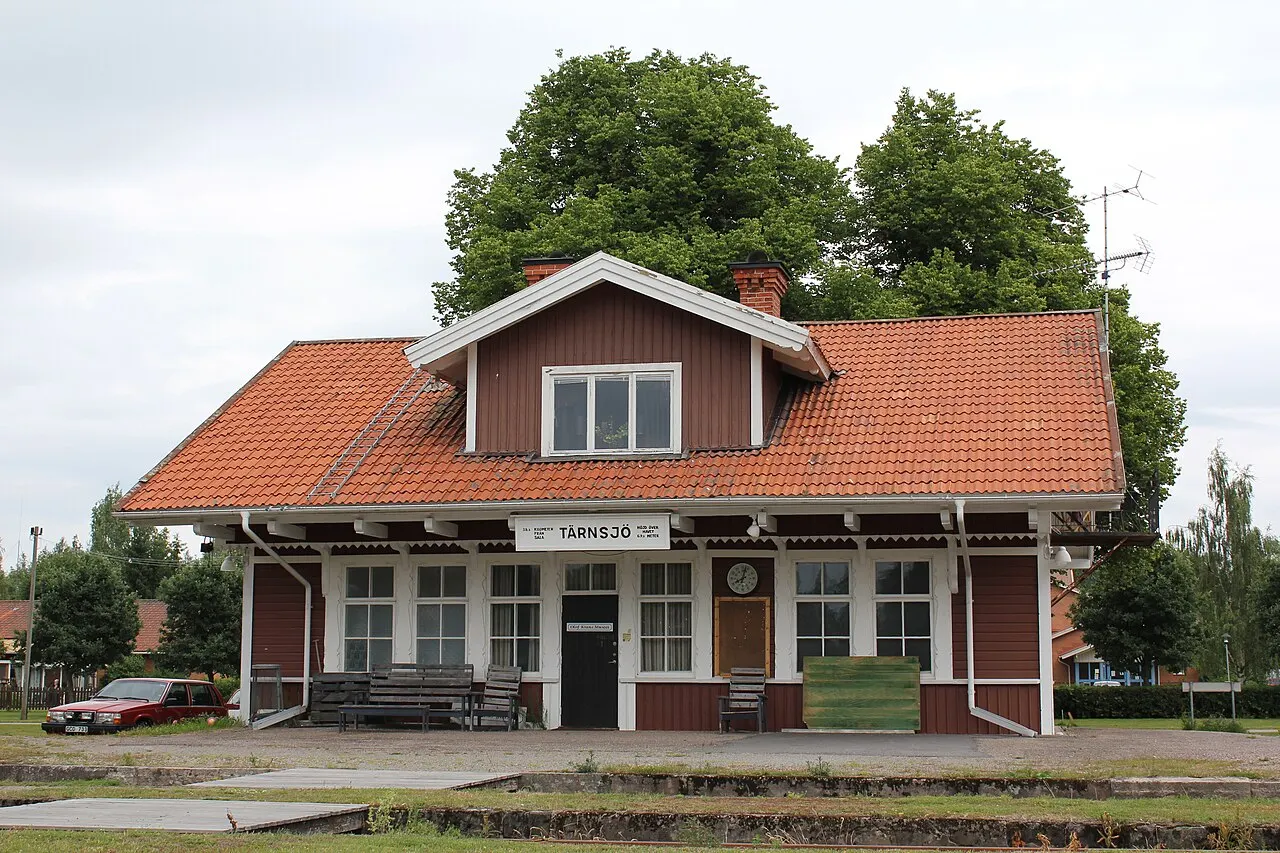 Tärnsjö station, Heby kommun.