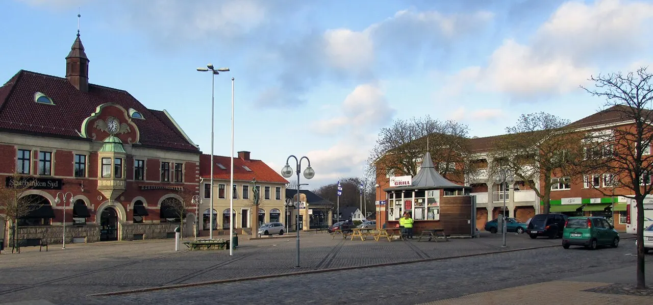Stortorget i Tomelilla 18 April 2014